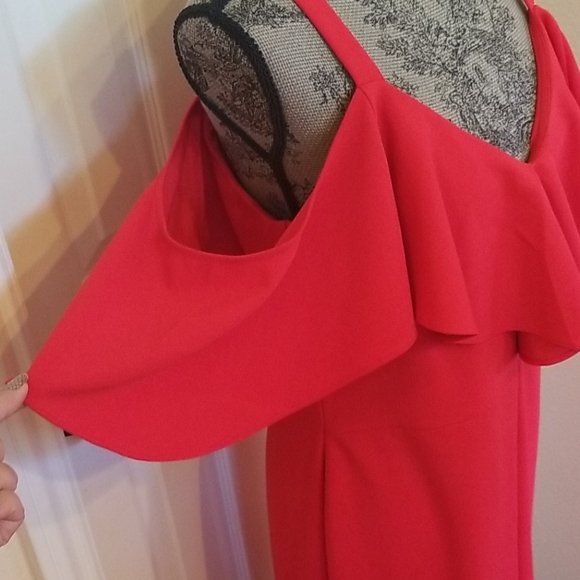 Boho Off the shoulder V-neck Dress - Picture 3 of 6